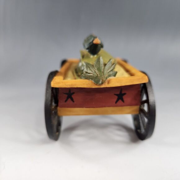 Williraye Studio Bumper Crop Wagon Crow Peapod Farmers Market 2003 Retired - Picture 4 of 10